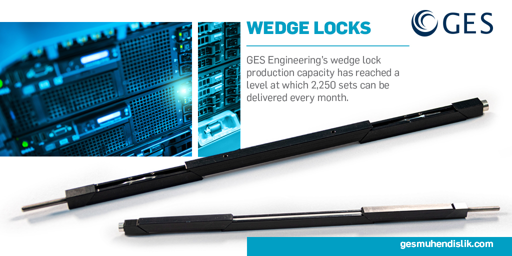 MSI_Dergisi's tweet photo. #GESEngineering’s wedge lock production capacity has reached a level at which 2,250 sets can be delivered every month. Company officials state that they have almost 6,000 pending orders and that they aim to deliver a total of 15,000 #WedgeLocks this year.

https://t.co/cgm7j4UbDz https://t.co/xRBYB9v9kl