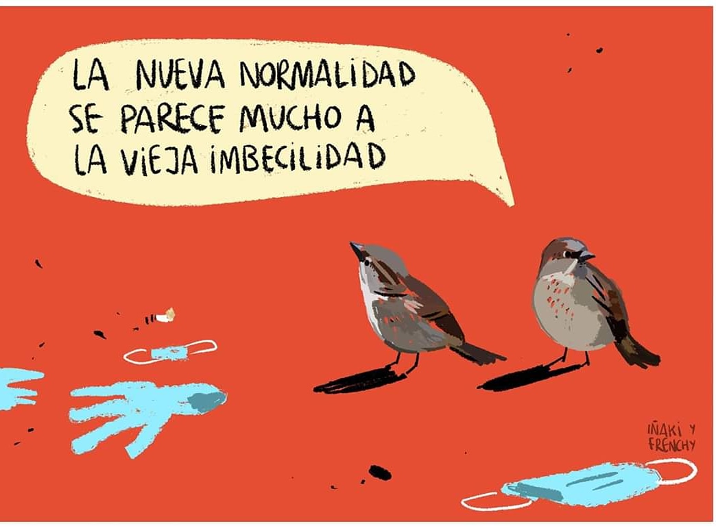 greenpeace_mur's tweet photo. Lo más triste es que las mascarillas y guantes desechables también acaban en el mar... 😔

Gracias a @inakiyfrenchy76 por la ilustración, os la tomamos prestada! 🙏
#Covid_19 #NuevaNormalidad https://t.co/FA4tay5CnS