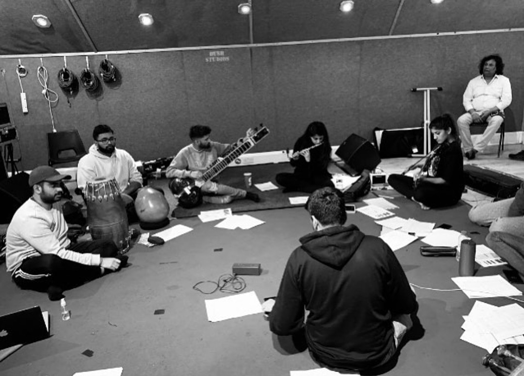 taranguk's tweet photo. Looking back to rehearsals leading up to our live show at London's @southbankcentre last summer...what a great show! ⁣

Who else is missing rehearsals?
⁣
@Kousicsen @milapfest #taranguk #tbt #musicrehearsal #indianclassical https://t.co/whmaQDrerY