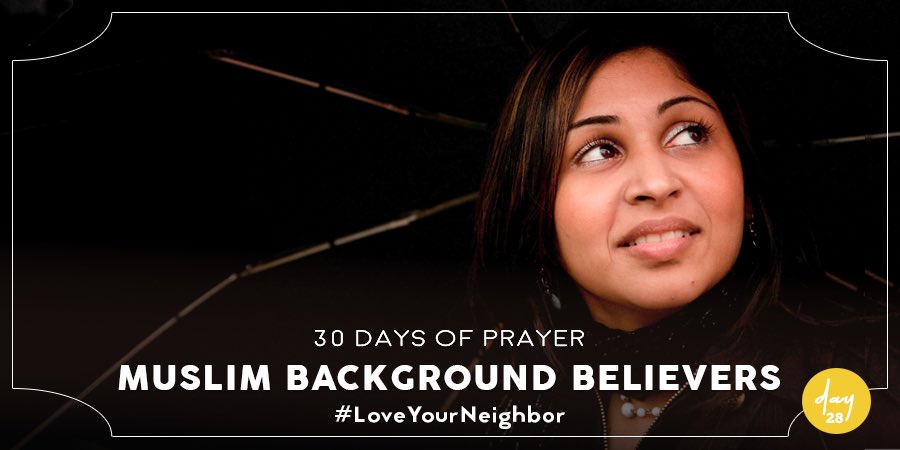 PLMissions's tweet photo. Day 28- Pray for Muslim Background Believers to connect with mature Christians, to grow in their faith, and to have boldness and wisdom in sharing Jesus with others.⁣⁣ #LoveYourNeighbor https://t.co/Mrdin3QcfJ