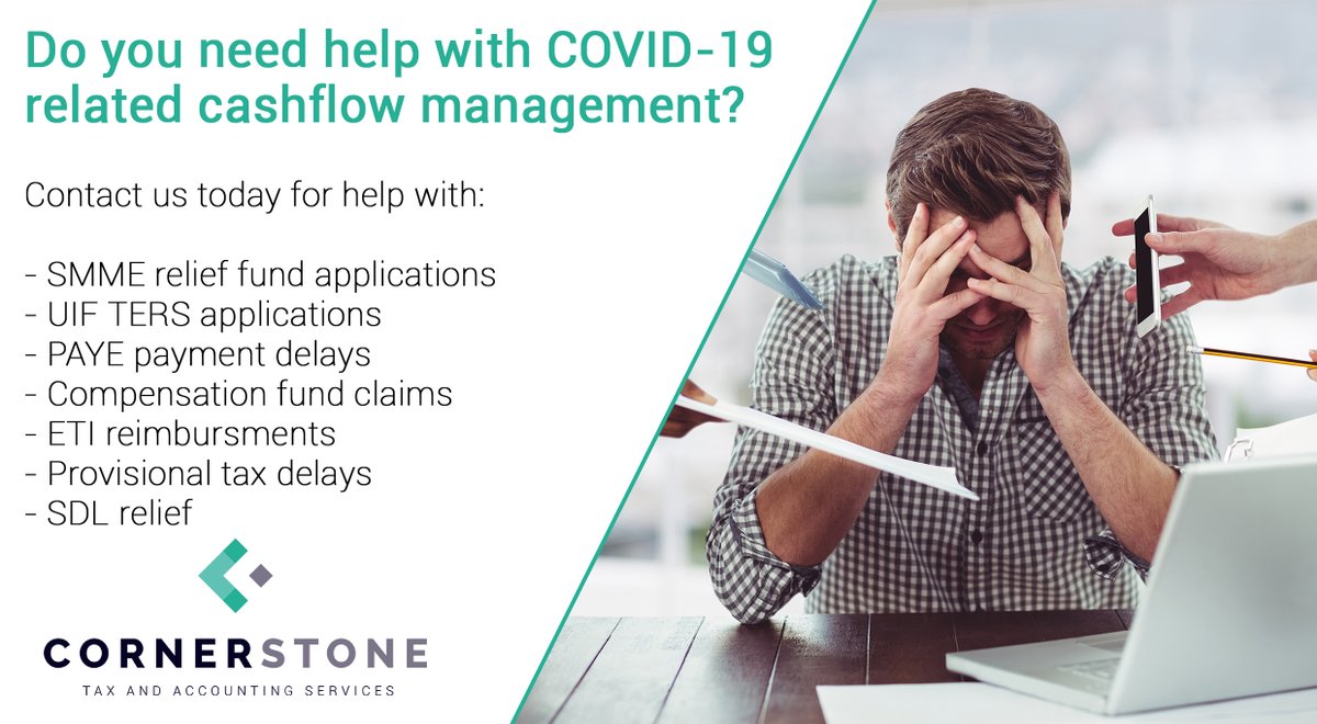 CornerstoneFSG's tweet photo. For all your COVID-19 related cashflow and finance management, look no further than Cornerstone Tax and Accounting Services. We can help your business to survive this tough economic time and assist it letting it thrive again.
More info ---> https://t.co/NSS1A2I5cy https://t.co/IoB1673hDz