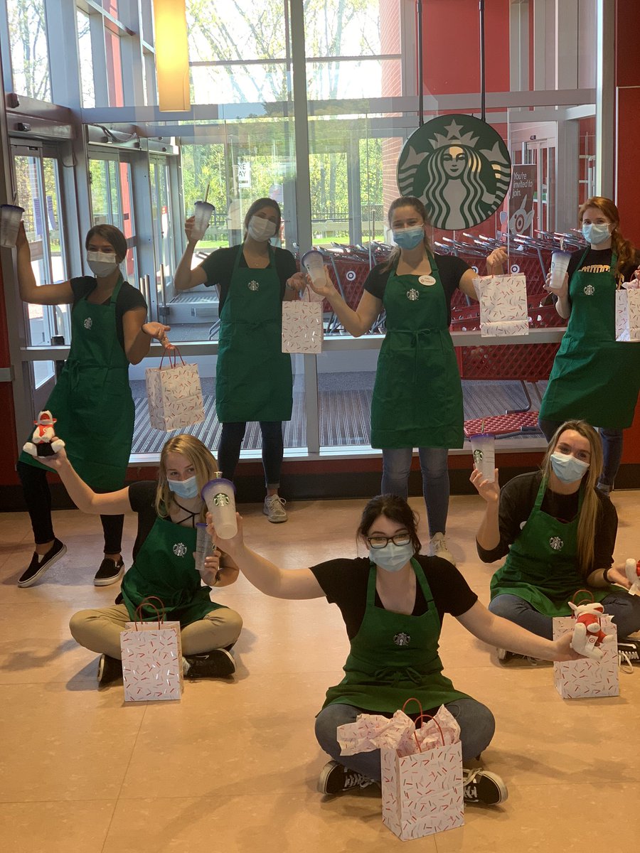CarlyAtTarget's tweet image. May 31st is a brew-tiful day to grab a Starbucks drink from the Hanover Target! Just a little recognition for this team that is excited to reopen and serve our guests! ☕️💚#T2532 #worksomewhereyoulove #starbucks @CP_Target @DavePFromTarget @Puneet_Math @awilkie608