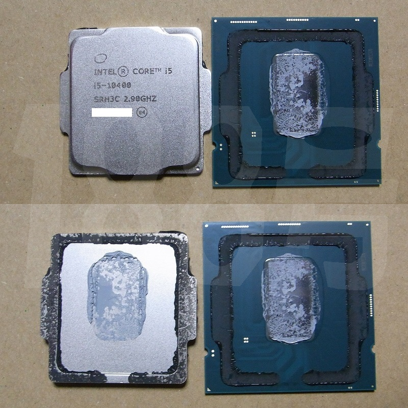 Intel 10th Gen Core i5-10400 BX8070110400 SRH3C G1 Stepping #delid