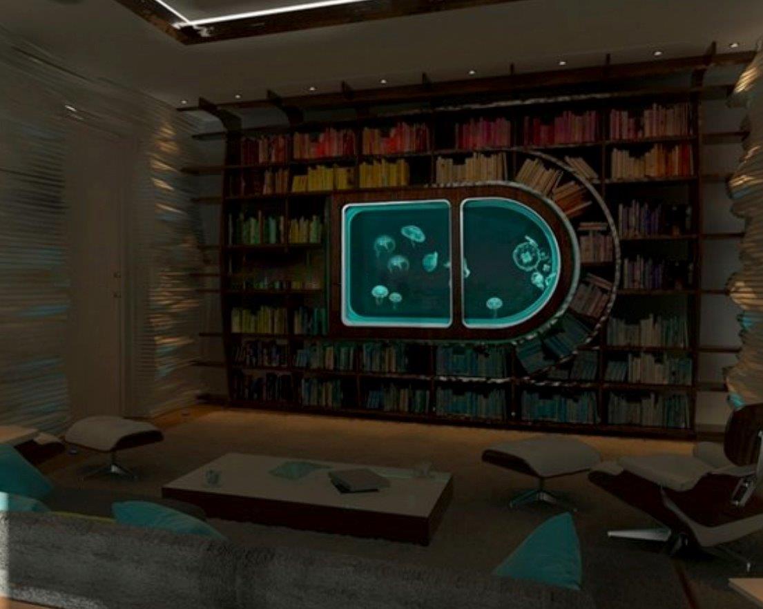 PulseCinemas's tweet image. This unique living space, which combines a library with a stunning fish tank, also holds another secret; a carefully crafted home cinema that springs to life to add yet another dimension to this eclectic space. Work with Pulse Cinemas and achieve more! 
pulsecinemas.com/case-studies/t…