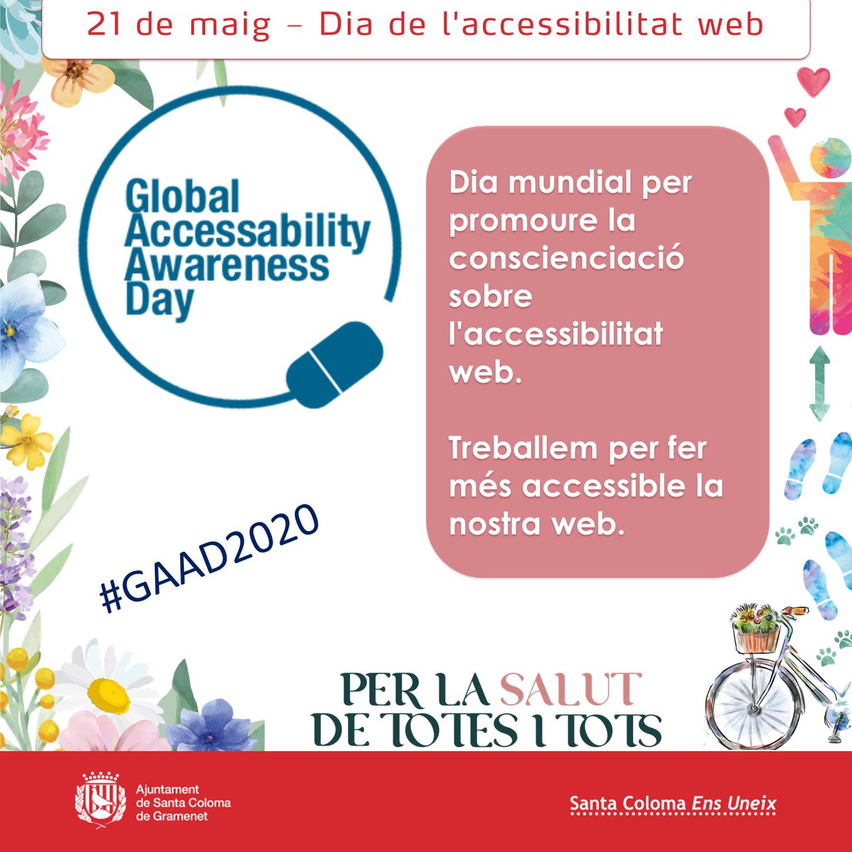nuriaparlon's tweet photo. Treballem per fer més accessible el web de @scgramenet #santacoloma #accesibilidadweb #GOAAD2020 https://t.co/VsCoSn0293