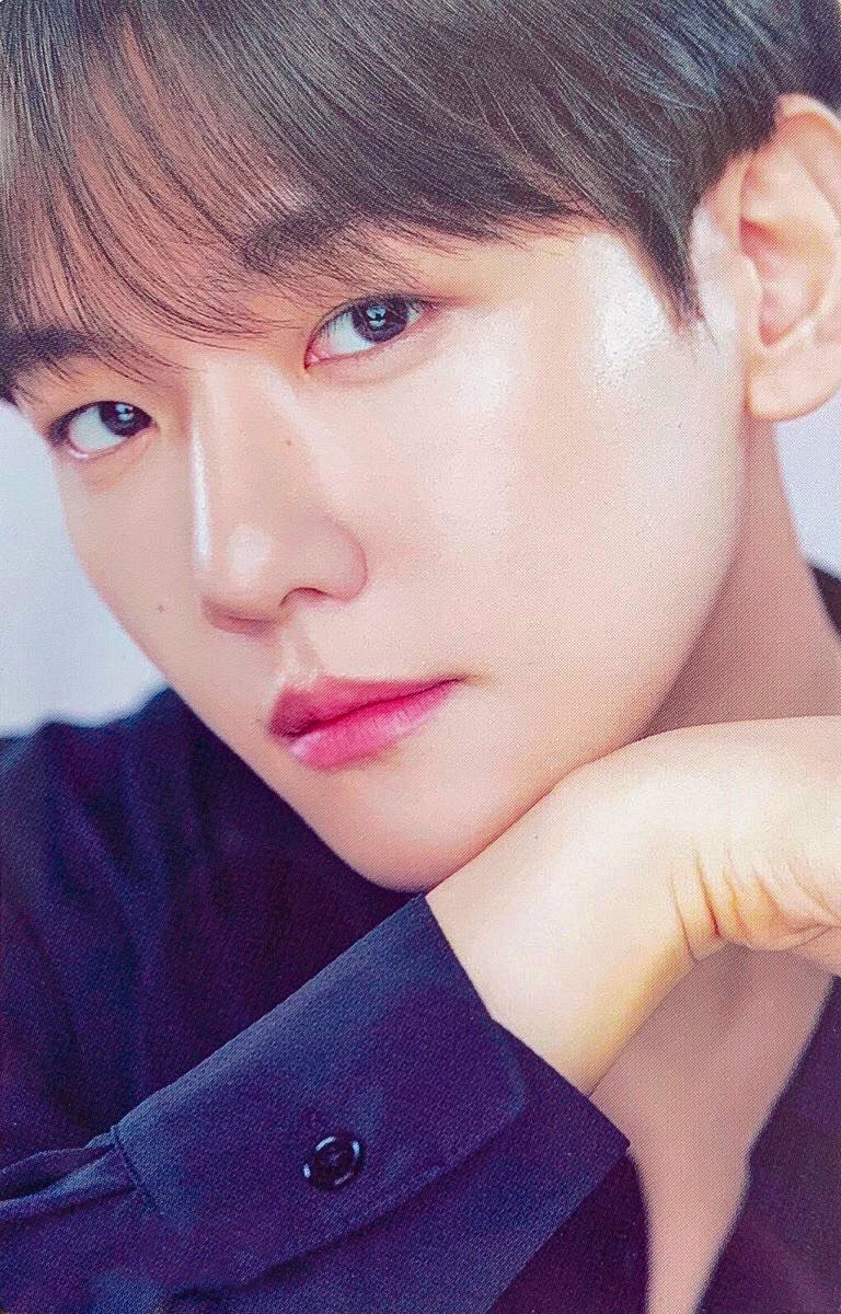 quinsehun's tweet photo. #BAEKHYUN x TirTir photocards (edits) https://t.co/CjBOF5IBJD