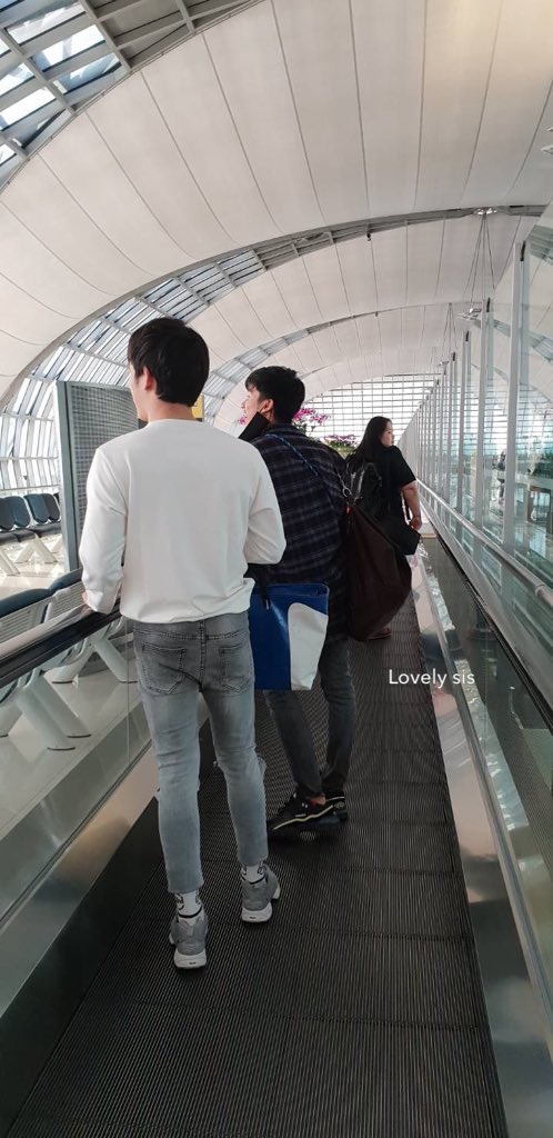 12/14/18a lot of us didn't know about this trip. In that morning, some thai polcas posted pics of taynew at the airport together. but they didn't tell where they are going and neither did taynew a lot of us haven't recovered yet with korea trip 2mos before this sooo 