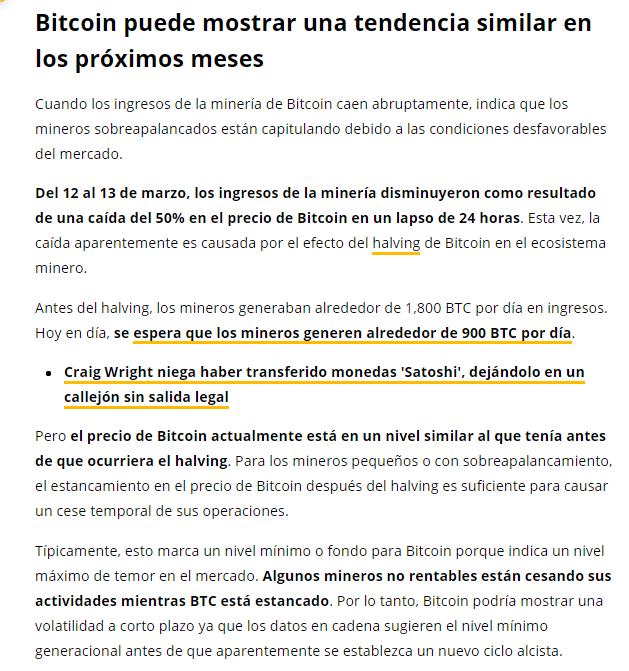 DBATTAGLIAYtube's tweet photo. Ahora todos llegan a la conclusión que compartí en tweets anteriores, la caída de la dificultad en la minería es alcista para BTC, porque coincide con la caída de ganancias en la minería.
#Bitcoin #Crypto #Dinero https://t.co/mO2EDigSSi