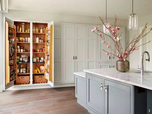 HouseDirectory's tweet photo. Bespoke #larders and #pantries from #kitchen specialists #MartinMoore. #Storage space that can make a statement! https://t.co/zDHhAB9AXG