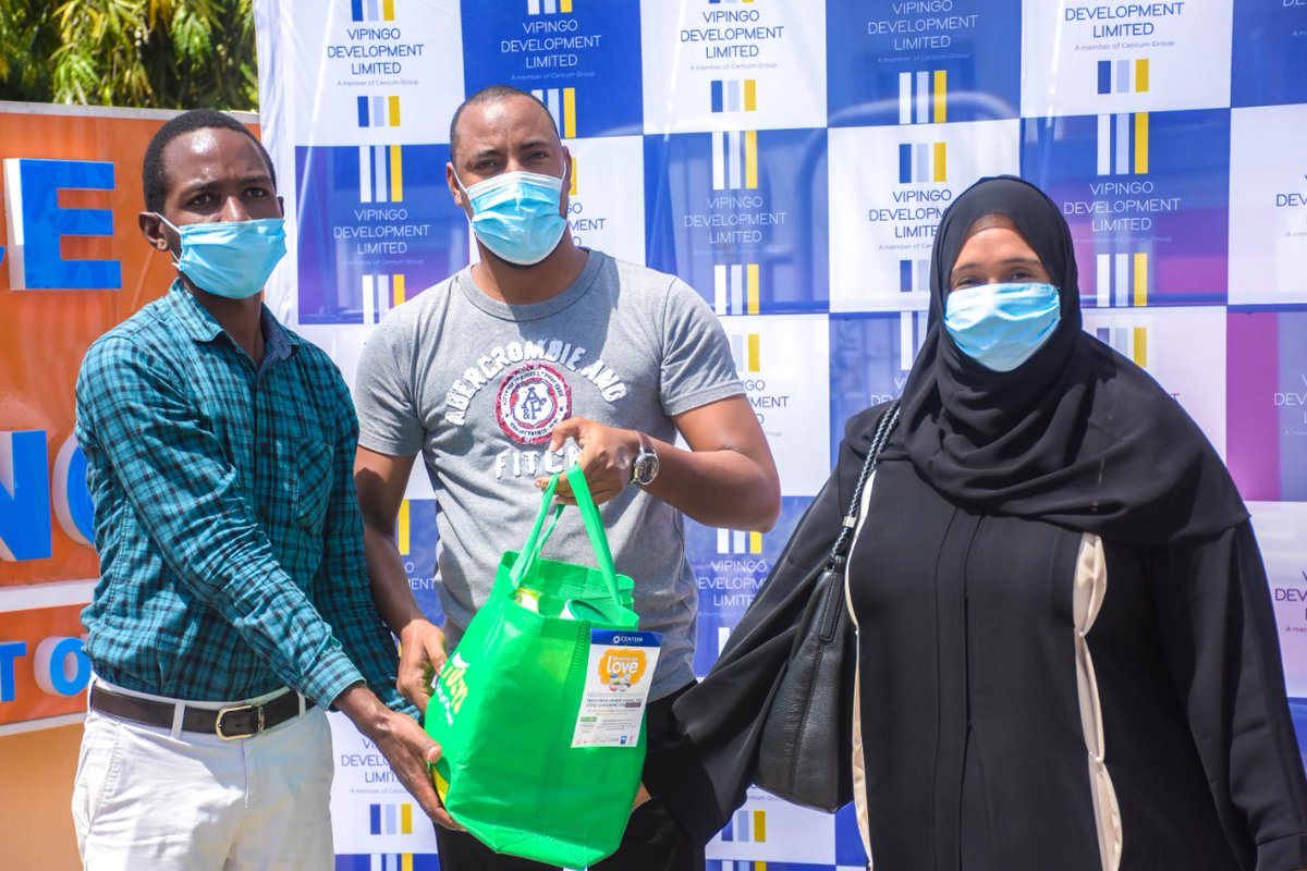 HonAmasonKingi's tweet photo. This morning, we flagged off 1000 food hampers donated by @CentumPLC. These hampers will be distributed to vulnerable &amp; needy families in Kaloleni Sub-County under the Kilifi County Emergency Response Program which aims to cushion families during this pandemic. @cbs_ke #COVID19KE https://t.co/CQd5b9cJyN