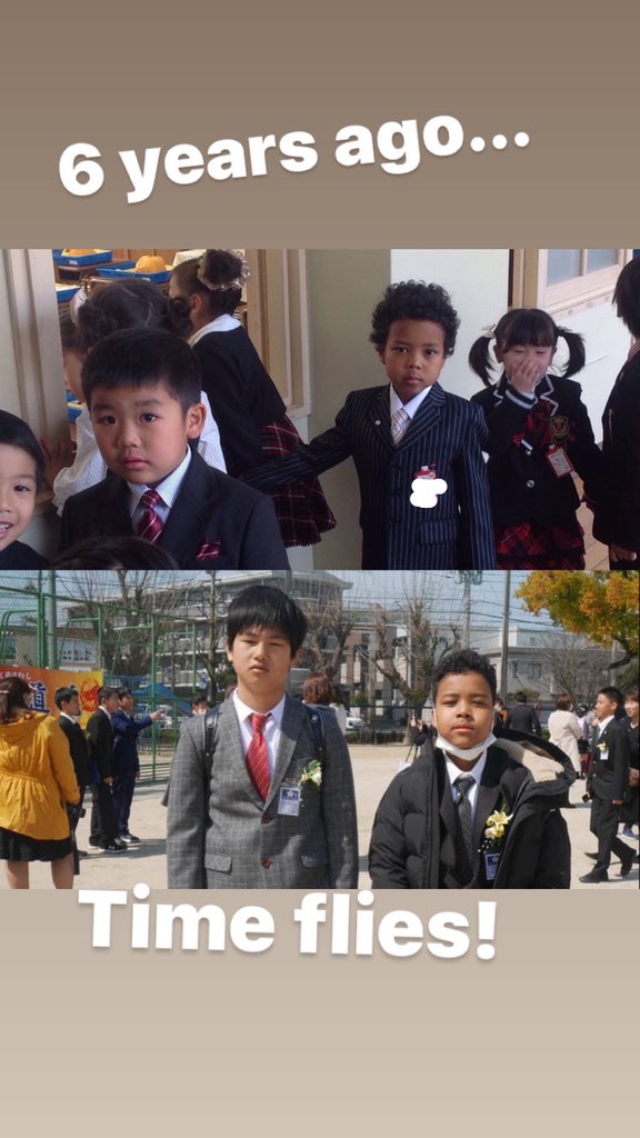 kodomotim's tweet photo. @_pragmasyne From@the 1st grade to the 6th.  My youngest one, Joshua Tobe https://t.co/qCgs2VDPUy