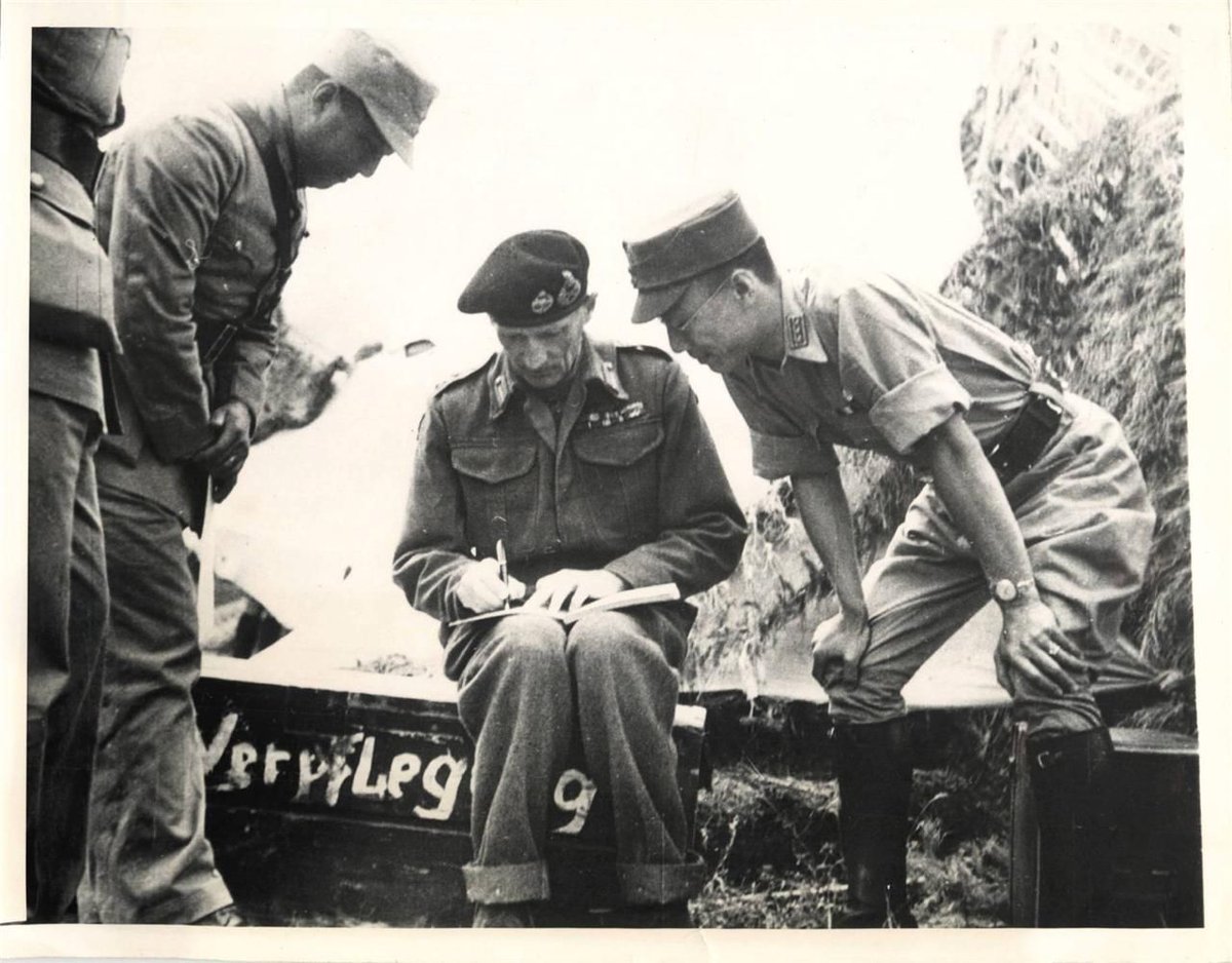 Monty actually took time out from the War to sign a note here for some Chinese (ROC) officers to take to Chiang Kai-shek