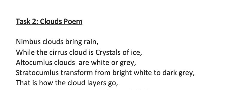 Year 7 | The Arbor School (@arboryear7) on Twitter photo Year 7’s demonstrate their understanding of clouds by getting super creative. #geographyteacher #geography #literacy #weather #arbor #physicalgeography #crosscurricular <a href="/ArborYear7/">Year 7 | The Arbor School</a> <a href="/ArborSeniors/">Secondary | The Arbor School</a> <a href="/ArborEnglish/">English | The Arbor School</a> Year 7’s demonstrate their understanding of clouds by getting super creative. #geographyteacher #geography #literacy #weather #arbor #physicalgeography #crosscurricular <a href="/ArborYear7/">Year 7 | The Arbor School</a> <a href="/ArborSeniors/">Secondary | The Arbor School</a> <a href="/ArborEnglish/">English | The Arbor School</a>