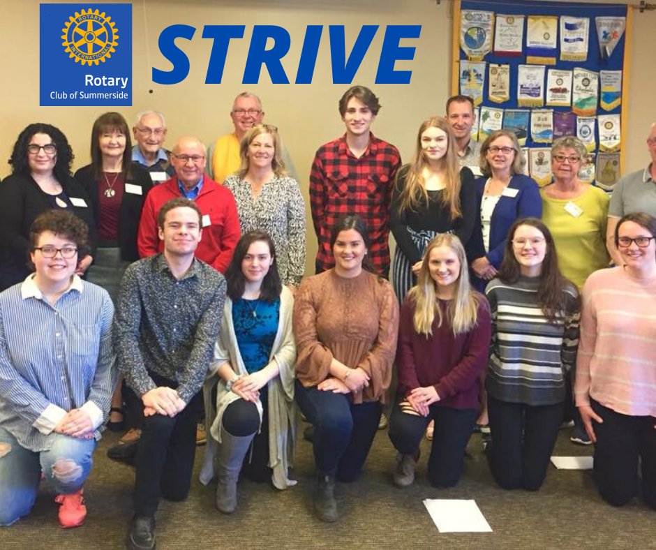 #YouthService #Scholarships STRIVE an annual program introduced by the #SsideRotary Club that provides local high school students an opportunity for a $1,000 scholarship. For the past 10 years, the club has provided 5 scholarships annually to graduating students.