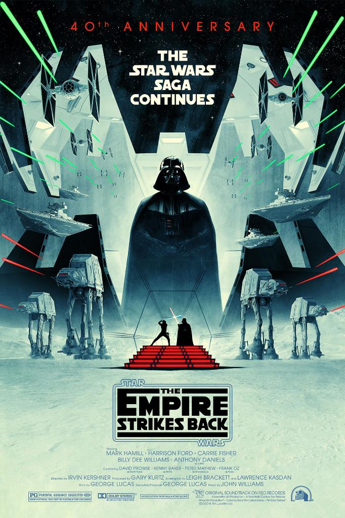 Matt Ferguson The Empire Strikes Back 40th anniversary poster