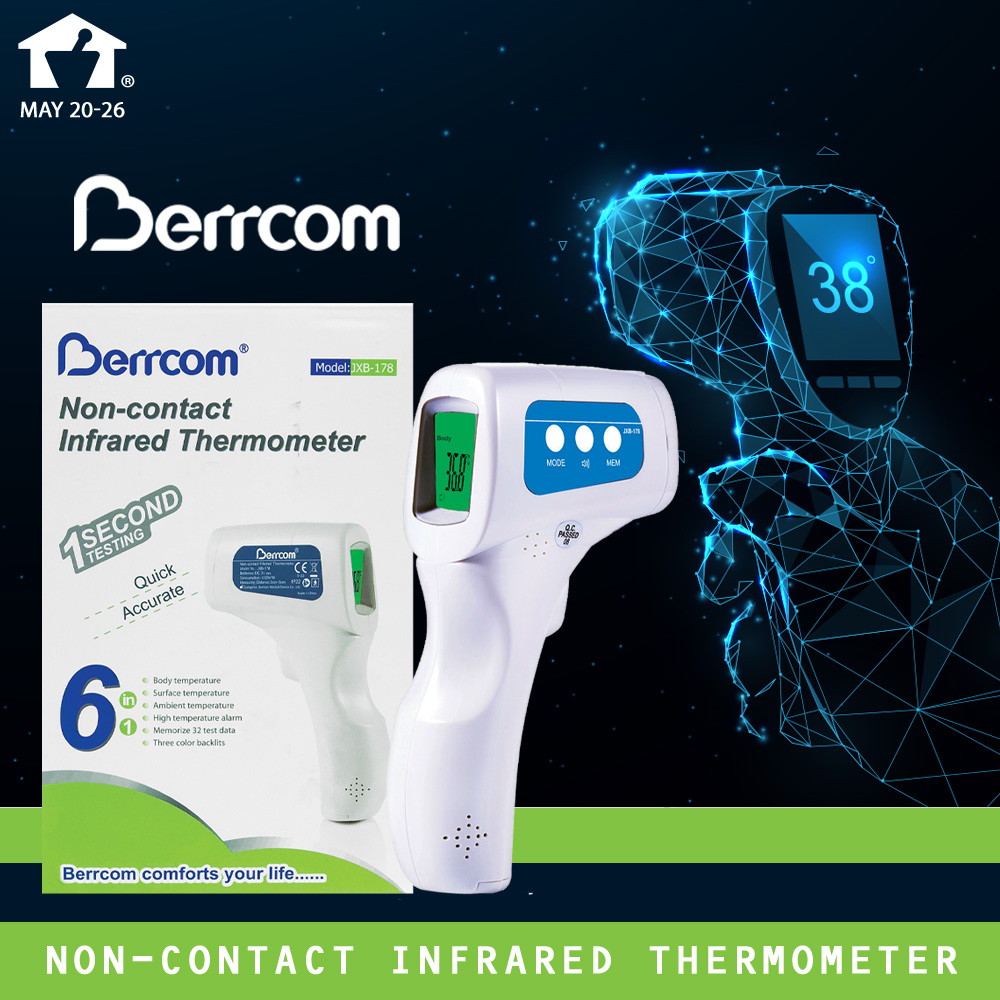 NavarroRx's tweet photo. As we get back to somewhat of a normal, re-open your businesses safely. Get rapid and precise readings in a second with the Berrcom Non-Contact Infrared Thermometer. Now priced at $59.99. 🌡️ #thermometer #infrared #Berrcom #safetycheck #Covid19 #temperature #fever https://t.co/998SnpzQYi