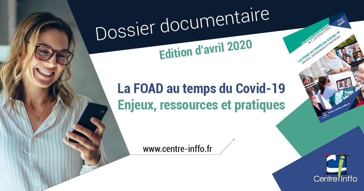 centreinffo's tweet photo. Redécouvrez notre dossier documentaire sur la FOAD au temps du #COVIDー19
✅A consulter et à partager => https://t.co/5MU0fp4MgW v/ @centreinffo cc @Inffo_Ressource
#Covid_19 #Covid19 #Coronavirus #Formpro #Foad #Elearning https://t.co/OV4kdRsUOT
