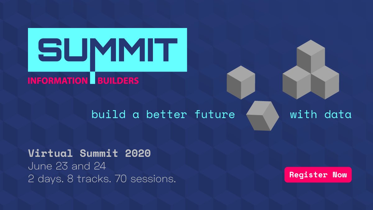 Registration for Virtual Summit 2020 is open! Join our community on June 23 &amp; 24 as we transform our annual conference into a two-day digital experience. Save your spot now to learn how your organization can build a better future with #data:  bit.ly/36g6suI #ibisummit