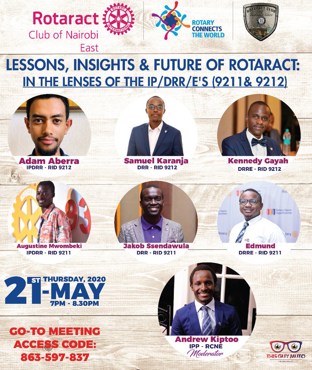 A line of succession in the avenue of service leadership!! Immediate past, current and incoming District Rotaract Representatives from 2 districts discussing their views on how to make the best out of the Rotaract experience! Big panel, even bigger ideas!

#Rotary
#Rotaract