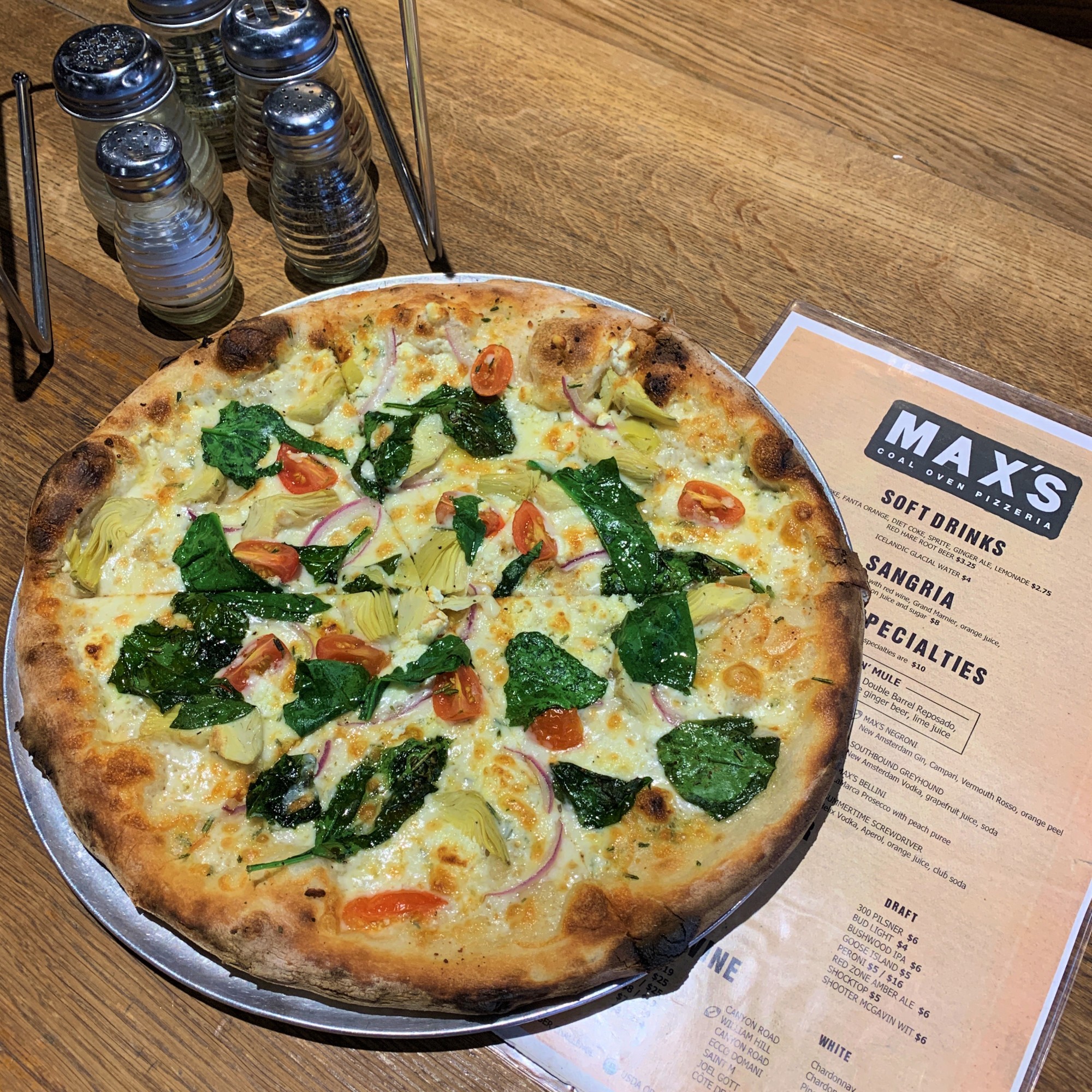 Max's pizza online