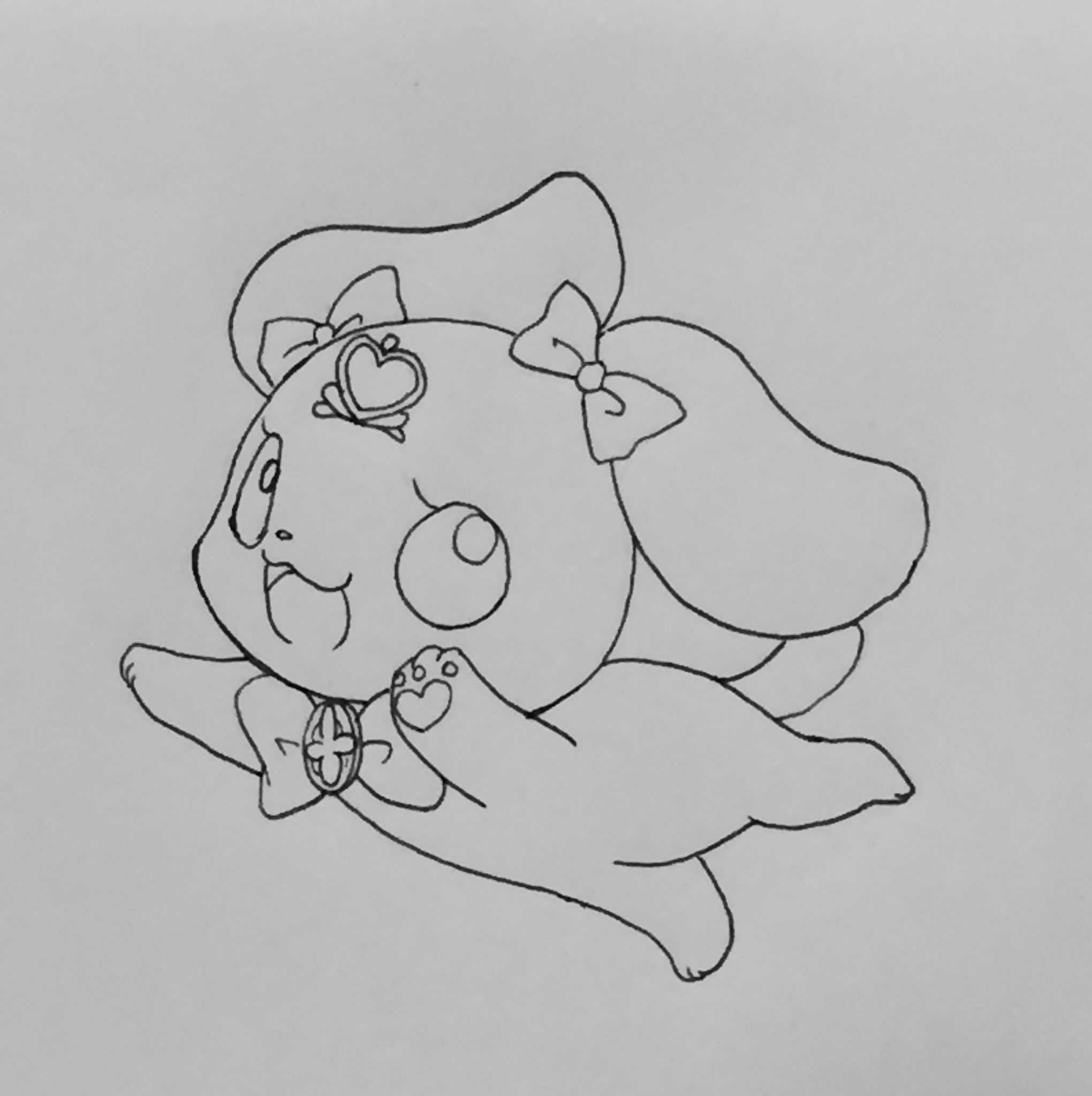 Noru 1日1枚イラスト8日目 ヒーリングっどプリキュアより キュアグレースとラテ描いてみた イラスト ヒーリングっどプリキュア ラテ キュアグレース イラスト練習 T Co Hu8mgokggj Twitter