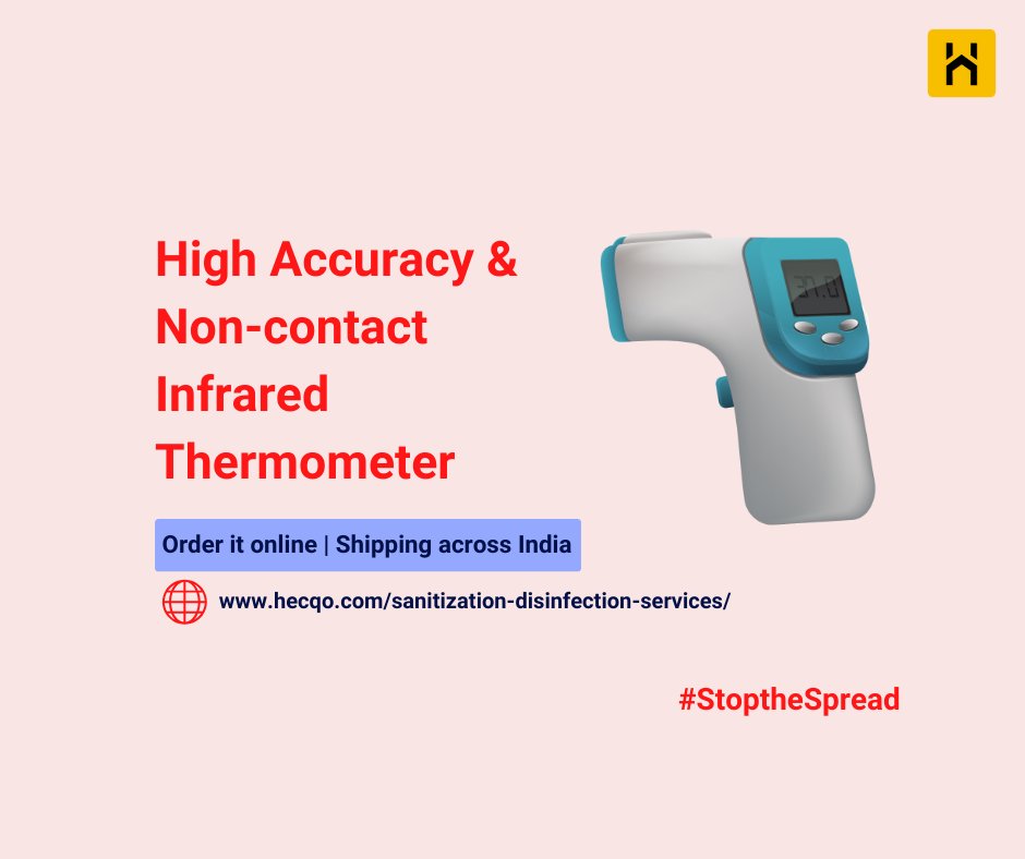 HecqoHome's tweet photo. Have you placed the order yet? 
#infraredthermometer #hecqo #homeservices #acmaintenance #acservices #disinfection #sanitization #sterilization #safety #lockdown #coronavirus #trendingformat #thursday #thursdayvibes #thursdaymotivation #thursdaythoughts https://t.co/zbpJ6EWpPq