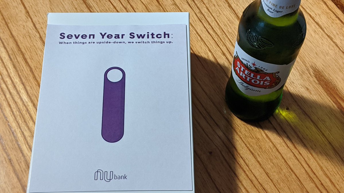 RenzoMontuori's tweet photo. #sevenyearswitch
When things are upside-down, we switch things up.
@nubank 7 years!!!
(thanks @camilunghi) https://t.co/dCcXj4kiYV