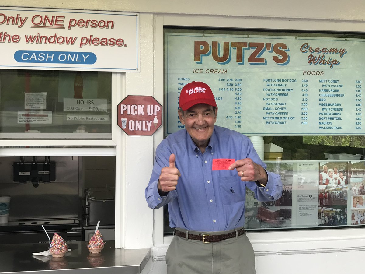NorbertNadel's tweet photo. First stop on my 2020 "Ice Cream Tour" - Putz's Creamy Whip, a west side tradition!
If you like it, share it! #recordernadel2020 https://t.co/jOkCD06um7