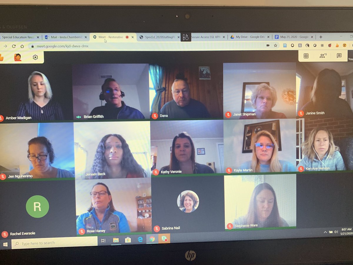 Dr. Linda Chambers (@drljchambers) on Twitter photo #FCPSRestorative <a href="/FCPSRestorative/">Jeneen Stewart, Ed.S.</a> Restorative practice from a distance! All things are possible! I 💜 FCPS! #FCPSRestorative <a href="/FCPSRestorative/">Jeneen Stewart, Ed.S.</a> Restorative practice from a distance! All things are possible! I 💜 FCPS!