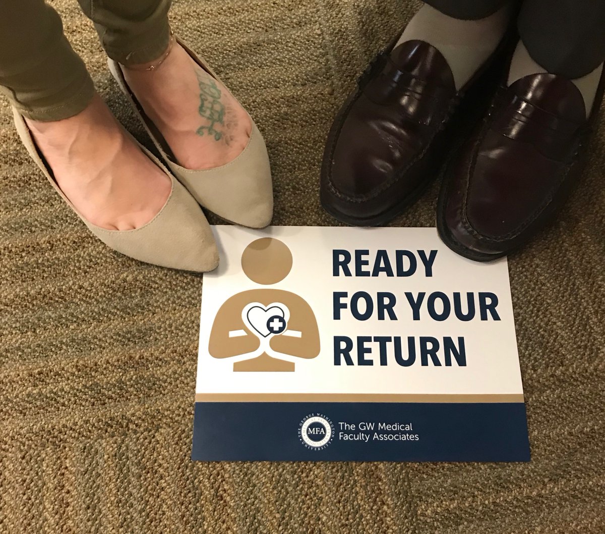 GW_MFA's tweet photo. Our podiatrists at our Dupont Circle location are ready for your return. If you require diabetic foot care or if you have foot trauma such as a fracture or tendinitis, you can book an in-person appointment at 202-677-6690. We also offer #GWVirtualHealth appointments. https://t.co/pRld44B5Am