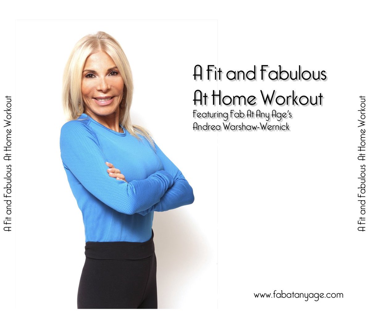 #TBT #2012  The#cover for my #fabatanyage #fitandfabulous #homeworkout #video CD. 😉
So apropos for today’s #newnormal of #workingoutathome. 💪🏻#lifeandstylecoach #fitness #motivation#fitover50#fitover60#fitover70 #keeponmoving #forever 🙌🏻