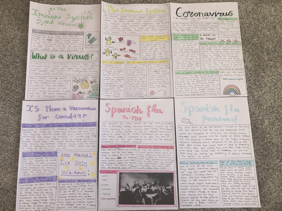 WOW Jaz! Your project on the coronavirus is simply outstanding. She has even taken the time to respond to Mrs Cant's feedback to make it even better - a very well done! <a href="/DHFSUpdate/">D H F S</a> #LearningAtHome #coronavirusuk #schoolclosure