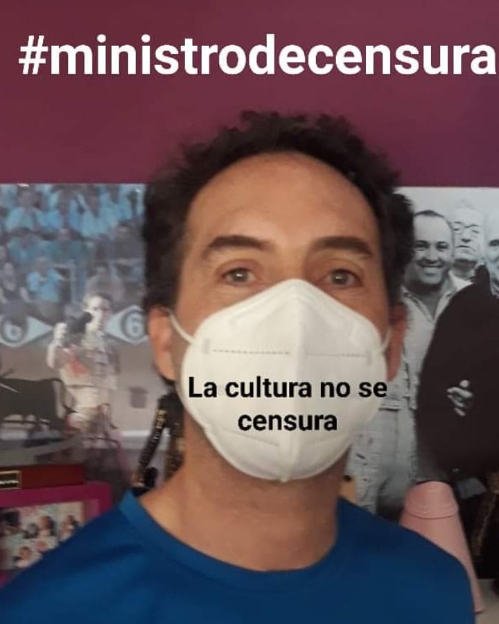 LaCulturanoseCensura#MinistrodeCensura@culturagob@jmrdezuribes