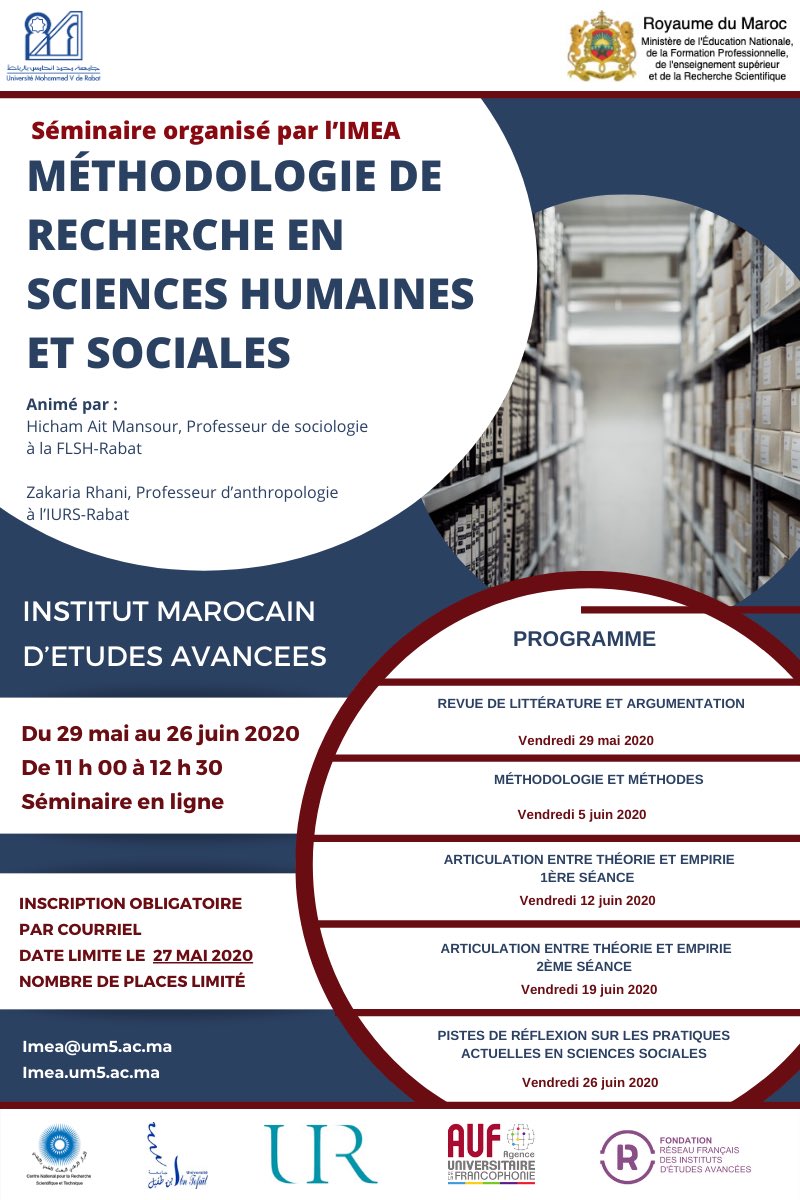 Institut Marocain d'Etudes Avancées tweet media