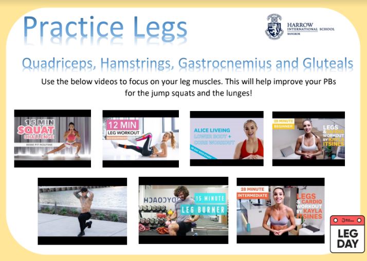 'Practice' resources given to PE students to improve their strength and general fitness as part of online learning. PDFs take them straight to the app / exercise session. Great to use in zoom breakout rooms to maintain social contact. #HPL #PEOnline #physed #pechat