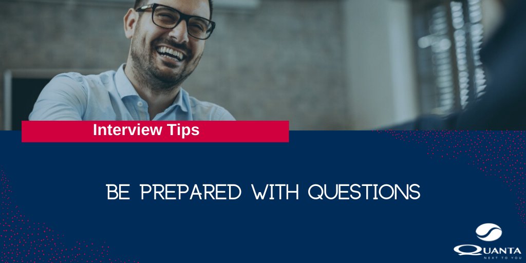 You will be asked 'Do you have any questions?' Never say no!  Always #beprepared with questions relevant to the position & company.  We can help you get prepared, reach out today to work with one of our #careerexpert recruiters! buff.ly/38Jyf6Y
#NextToYou #InterviewTips