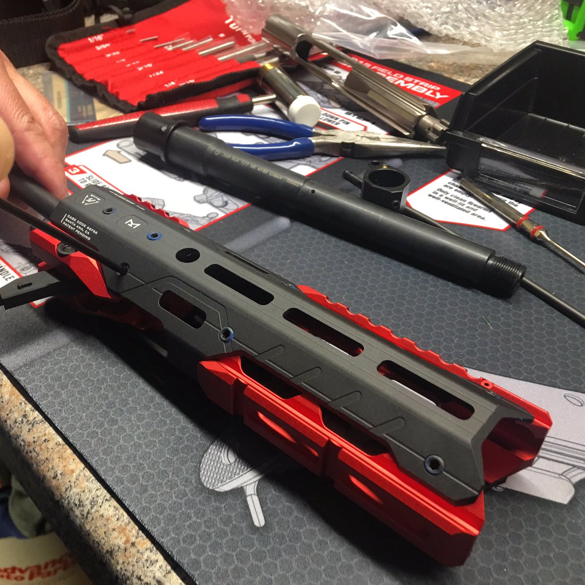 BuildBulletBrew's tweet photo. Straight fire 🔥🔥🔥 
@Strike_Ind #gridlok #ar15 #300blk #2a #secondamendment #ar15build #300blk #thepewpewlife #pewpew #arpistol https://t.co/VEPoRZjH8H