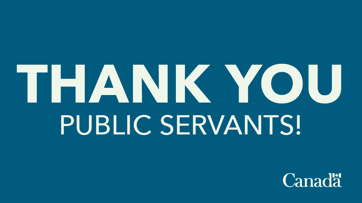 This #ThankYouThursday, let’s thank the federal, provincial, territorial, and municipal public servants who are working around the clock to get Canadians the help they need as quickly as possible.
