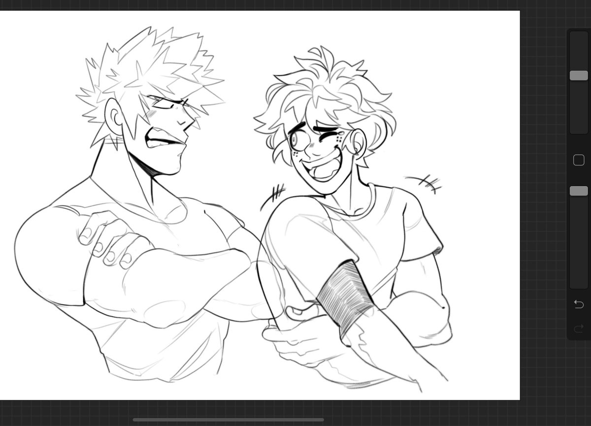 Oh no what dey talkin about ??
#bkdk #bakudeku #wip 