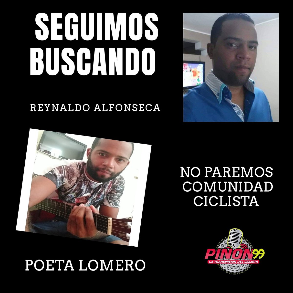Pinon99rd's tweet photo. Vamos a seguir buscando no vamos a desistir seguimos en pie en busca del hermano ciclista.

#mtbrd #mtblove #RD #ruta #piñon99rd https://t.co/r01xctFYXJ
