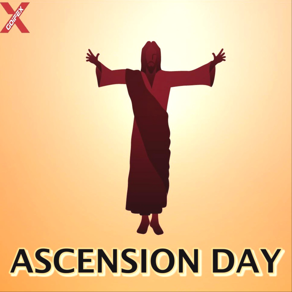 GOIFEX's tweet image. GOIFEX would like to say Happy Ascension day for you who celebrate. We hope you never give up to reach the goals of your life.