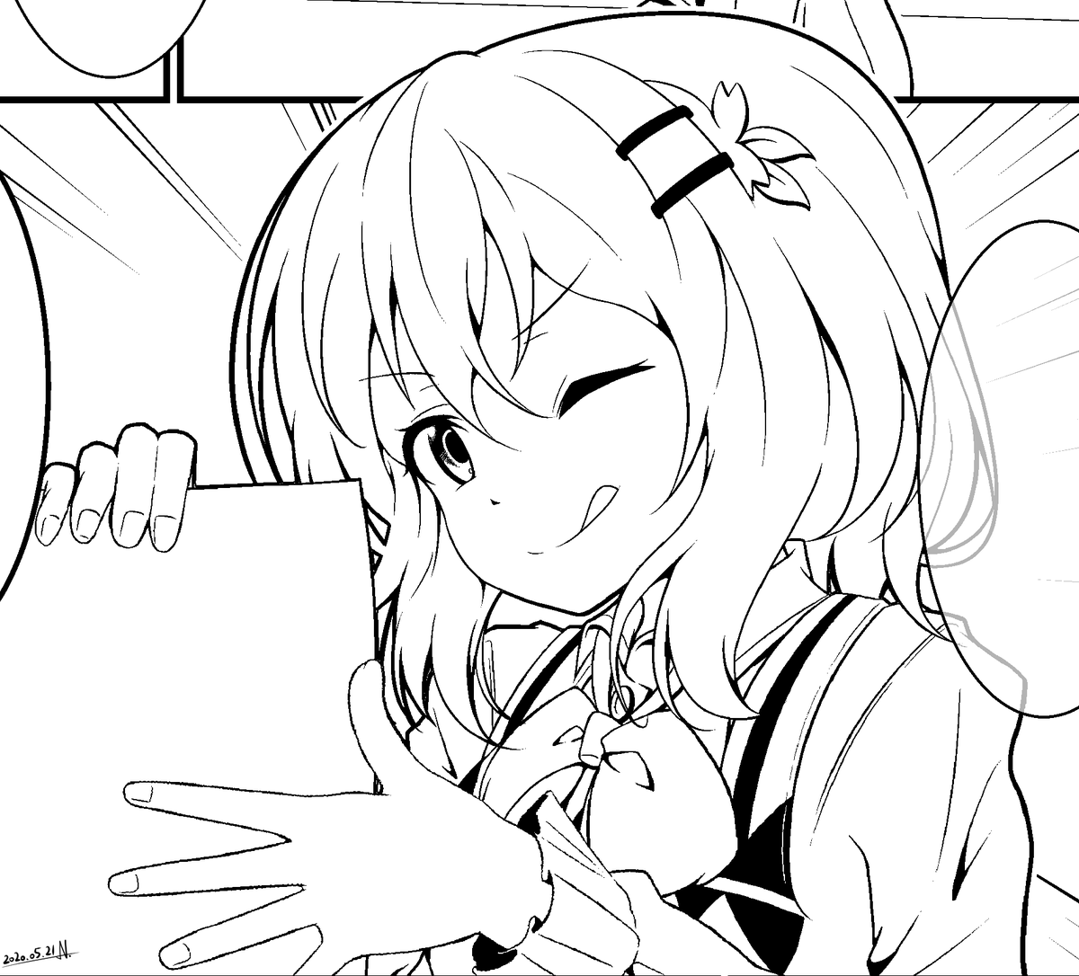 これは気を抜くとすーぐイケメンフェイスをするココアさんと勘定奉行のアレ
#RABBIT_GEAR
#OPERATION_INTRUDE_K01