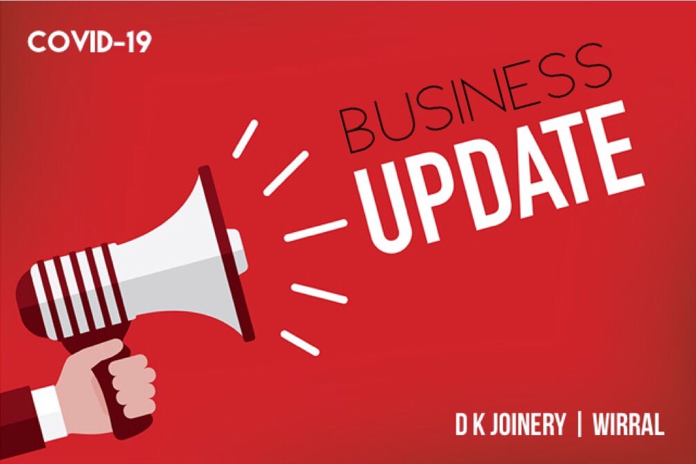 Check out what #joinery #services we are reintroducing since latest since Lockdown was eased last week!

We will be prioritising our customers who booked prior to lockdown.

For all details click on the link! ⬇️

facebook.com/16707602864711…

#DKJOINERY #Wirral #Merseyside