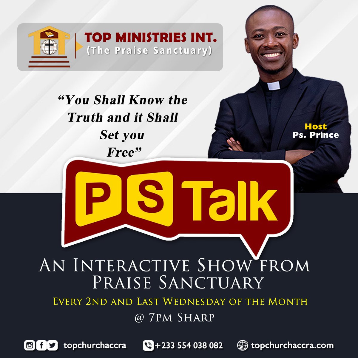 TOP_PSanctuary's tweet photo. Anticipate🙌🏾
It's new... It's interactive... It's Bible based. It's #PSTalk where issues are discussed with the Bible as the source document. Live on Facebook and YouTube every 2nd and Last Wednesday of the month! https://t.co/6pXePJ7138