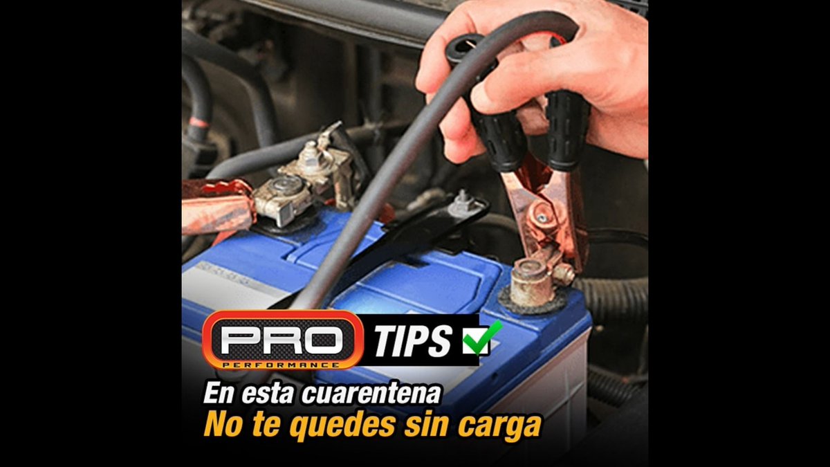 properformances's tweet photo. En estos momentos de cuarentena si no esta utilizando su vehículo, lo mas recomendable es desconectar su batería, recuerde, primero el borne negativo y luego el  positivo. https://t.co/XLoDrawbb9