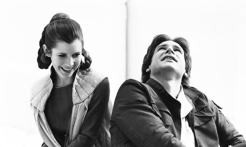 Harrison and Carrie on Bespin