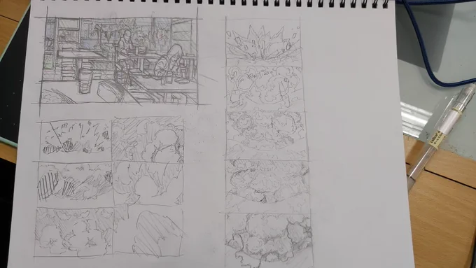 最近まだ期末報告のために忙しくなってきた。練習も仕事のキャラの絵なのでツイッターには上げない。それ以外の練習はこんな感じ。原画描きたいけどしばらくネタがないので、とりあえずストレス発散の時見たものを模写して、画力を磨き続いている。
早く描きたいもの見つけたい
早く作品終わらせたい 