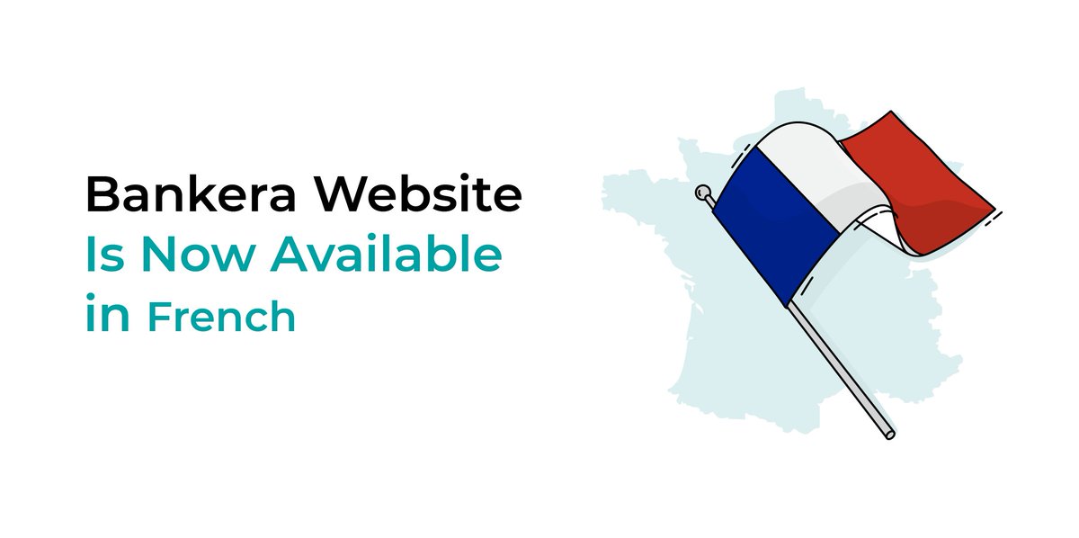 Bankeracom's tweet photo. We are excited to announce that we have made our landing page available in one more language – #French!

La page de destination de Bankera en langue française est désormais en ligne! Visitez notre page: https://t.co/yjSBr5OMO2

#FinTech #Finance  #Bankera https://t.co/VzEg0ea5LV