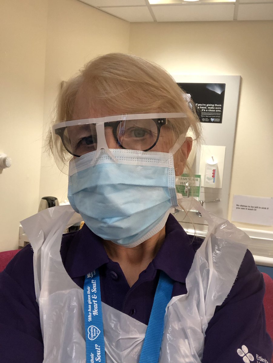 profwendygraham's tweet image. No plan to retire - esp as I am now back on the frontline, working alongside the real champions - the cleaners! #R2RWASHinHCF