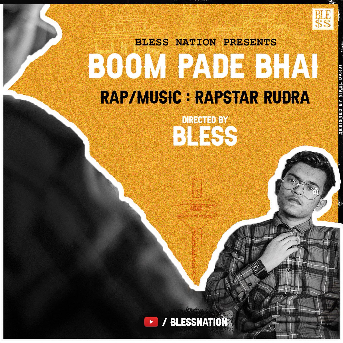 directorbless's tweet photo. Here is the poster of upcoming Gujrati hip hop track 💥
.
Release Date : 23/05/2020
.
Artist : @rapstar_rudra 🔥
.
YouTube : Bless Nation📍

https://t.co/RoQUVwuBRl https://t.co/Xf9yxxzbnE